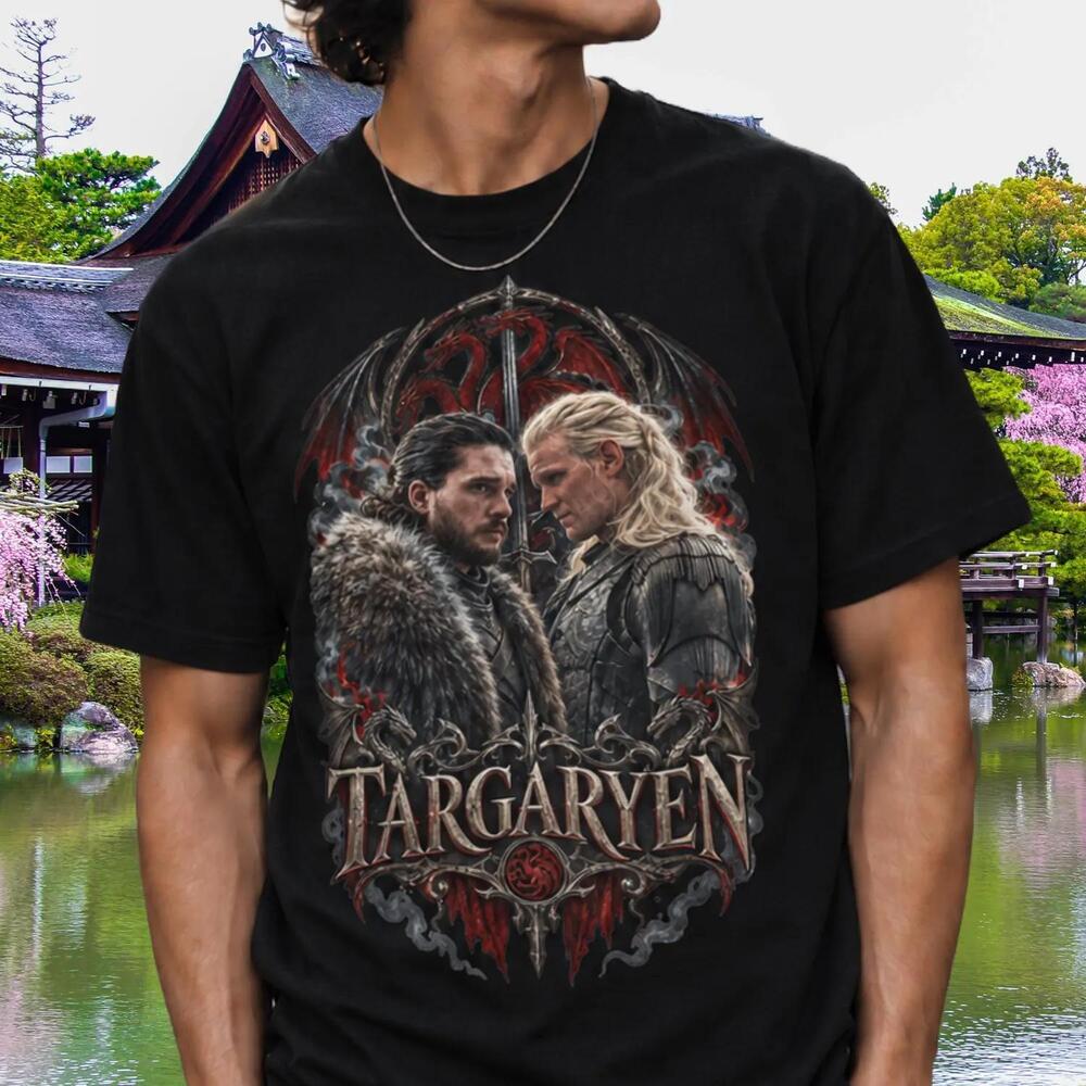 Jon Snow And Daemon Targaryen Tee Unisex Hotd Got Gift For Fan